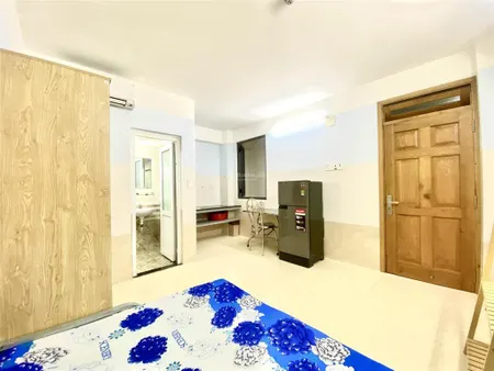 Cho thuê phòng studio full nội thất, có bảo vệ, thang máy, nhà xe rộng, ngay chợ bà chiểu
