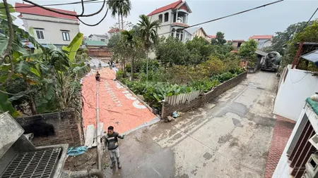 Hàng hiếm sẵn chia lô 371m2 thụy hương nội bài. ngõ thông ô tô tránh