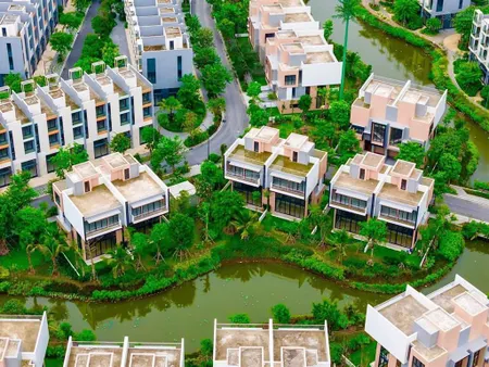 Bán căn song lập đã bàn giao kề đại công viên cây xanh