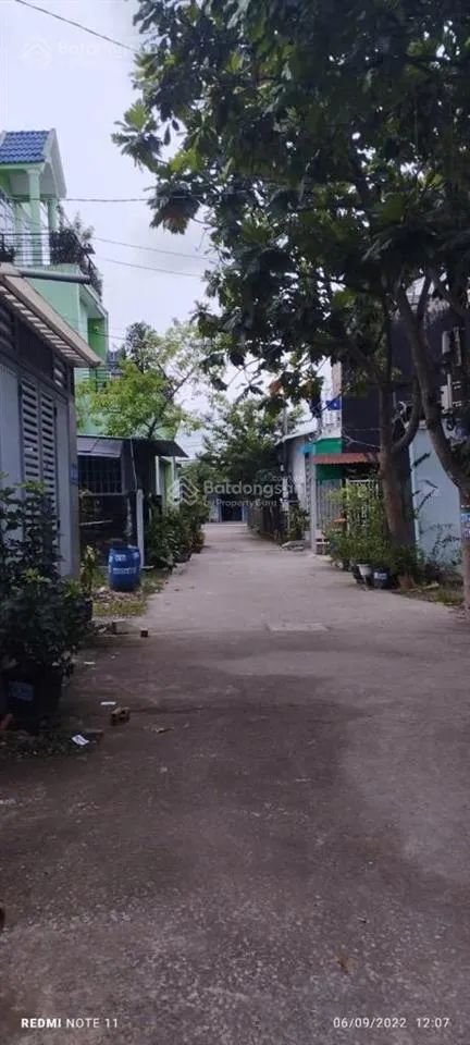 Hẻm 5m giáp mt đường an phú đông 25, p. an phú đông, q12, 90m2 chỉ 4 tỷ