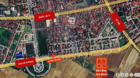 Chuyển nhượng lô đất mặt đường cao lỗ vương , gần tượng đài gia bình
