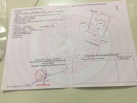 Lô đất tại đường phan bá phiến, sơn trà, 24 tỷ, 236 m2, vị trí rất đẹp cách biển du lịch chỉ 250m