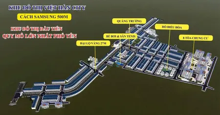 Bán shophouse tại khu đô thị việt hàn, giá cực chất 3,3 tỷ, 100m2