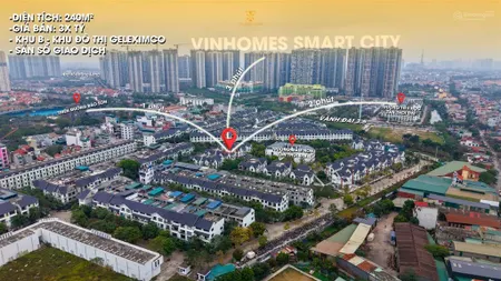 Hơn 30 tỷ sở hữu ngay biệt thự song lập 240m2 khu b khu đô thị geleximco lê trọng tấn