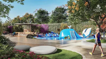 Tiện ích allinone chuẩn quốc tế, cao cấp, dự án căn hộ newtown diamond mặt biển, view sân golf