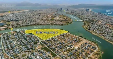 Bán đất biệt thự euro village 2 phường hoà xuân đà nẵng