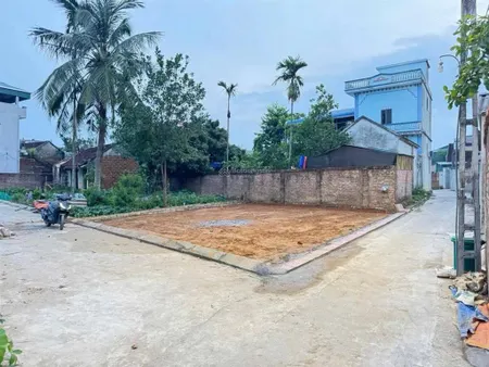 Thông tin chuẩn bán lô góc 2 mặt tiền thôn đồng kho xã đồng trúc thạch thất nay là xã hạ bằng hn