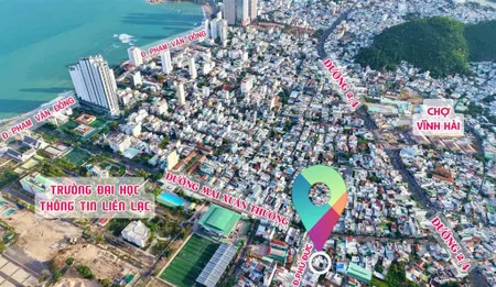 Bán đất tặng nhà căn góc 2 mặt tiền đường phú đức bắc nha trang cách biển 800m