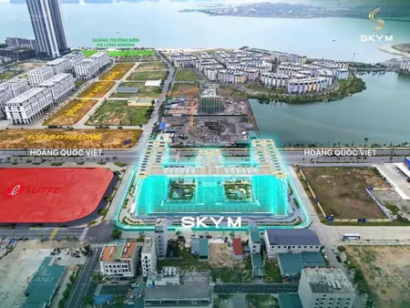 Bán khối đế tầng 1 sky m hạ long 105,2m2 mặt bằng đẹp giá 12,5 tỷ