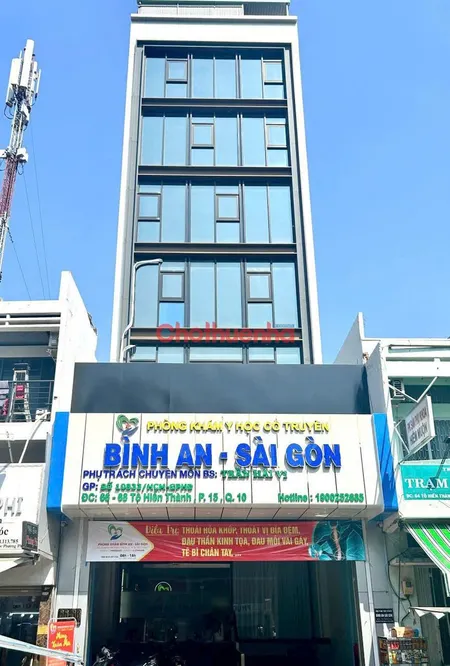 SIÊU PHẨM TOÀ NHÀ CHO THUÊ 66-68 TÔ HIẾN THÀNH Q.10 8 TẦNG TRỐNG SUỐT