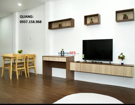 Căn hộ 4x18m full nội thất hẻm xe hơi, khu yên tĩnh, hẻm C3/hẻm 54 PHẠM HÙNG