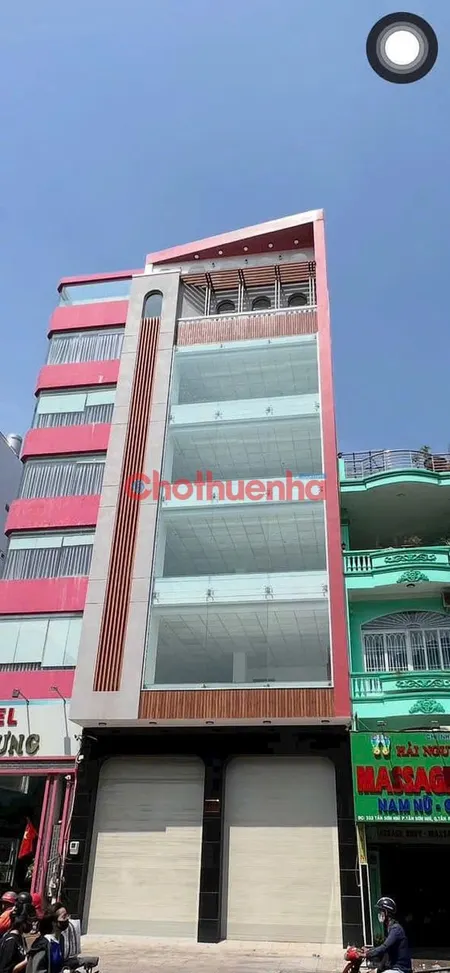 Cho Thuê Toà nhà Mặt Tiền Tân Sơn Nhì 1 Hầm 7 tầng hơn 1700m2 Chỉ 130 triệu