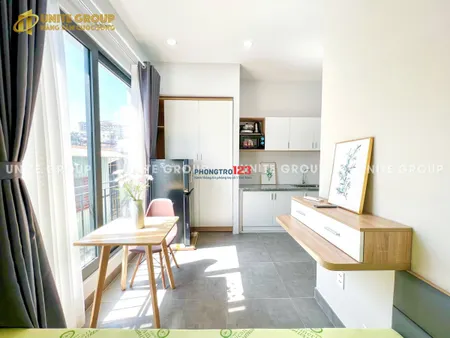 CHO THUÊ CĂN HỘ 33m2 CÓ BAN CÔNG TÁCH BẾP Ở NGÔ TẤT TỐ - BÌNH THẠNH THUẬN TIỆN DI CHUYỂN QUẬN 1,3