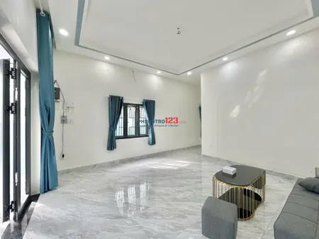 Cần cho thuê nhà nguyên căn 2pn 2wc + sân rộng Full nội thất ở Ga Dĩ An, KCN Sóng Thần