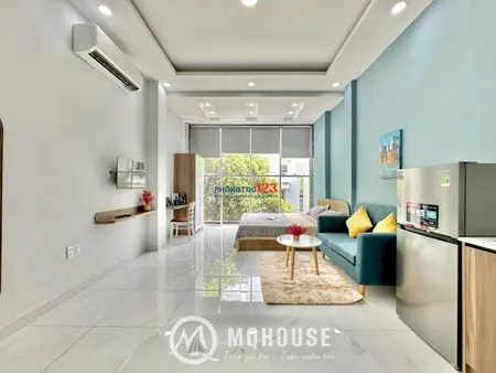 Cho thuê CHDV full kính rộng rãi nhà mới gần Lotte Mart Cộng Hòa, cầu vượt HHT