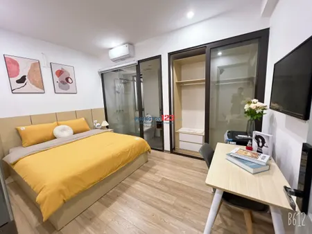 Cho thuê Căn Studio Full đồ 2-6-12 tháng tại 204 Trần Duy Hưng, Gần Big C, Charmvit Tower, Ks Grand Plaza