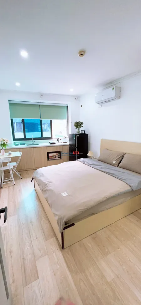 Cho thuê Studio Full đồ ngắn hạn ngày/tuần/tháng tại 204 Trần Duy Hưng, đối diện Charmvit Tower, Vincom D'Capital