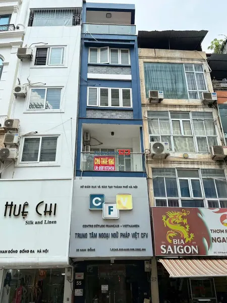 CHÍNH CHỦ CHO THUÊ NHÀ NGUYÊN CĂN 5 TẦNG, 1 TUM - MẶT PHỐ ĐƯỜNG NAM ĐỒNG - ĐỐNG ĐA - HÀ NỘI