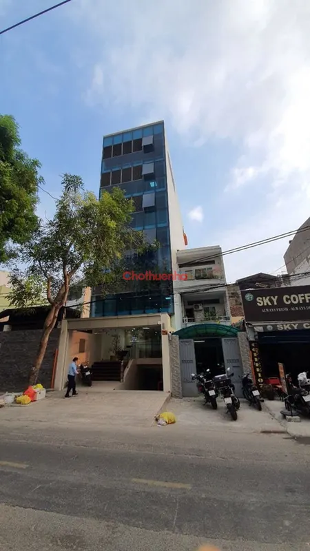 CHO THUÊ TÒA NHÀ VĂN PHÒNG ĐƯỜNG HÒA HƯNG, QUẬN 10. HẦM 6 LẦU. THANG MÁY, PCCC