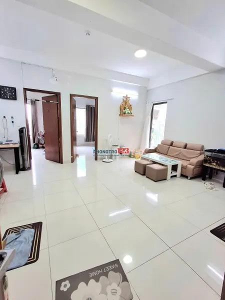 Chung cư Thái An 1, Nguyễn Văn QUá, Q12: 70m2, máy lạnh, ban công, 7,5tr