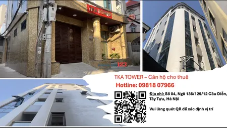 Căn hộ cho thuê: 2N - 1K - 2VS - 1 bếp riêng không ám mùi - 1 ban công giặt phơi quần áo