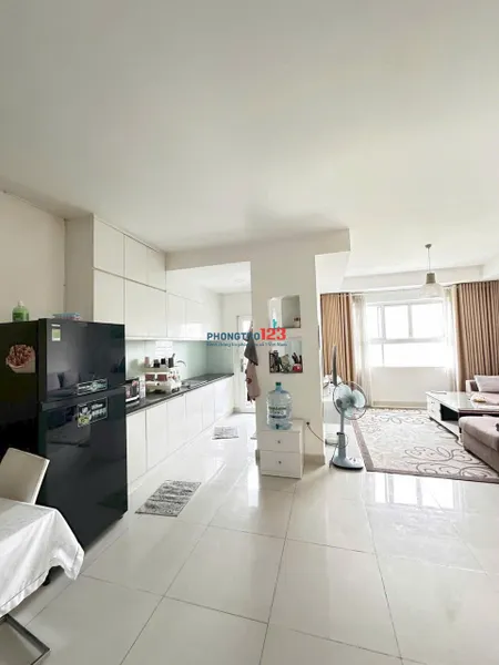 Chung cư Screc, 974A Trường Sa, Q3: 1p ngủ rộng, có máy lạnh, ban công 58m2 10tr/th