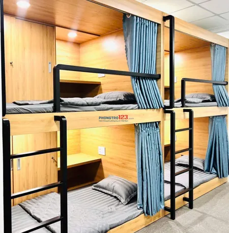 Ký túc xá Sleepbox thoáng mát tại Quận Tân Bình, giá từ 1tr4/Người/tháng