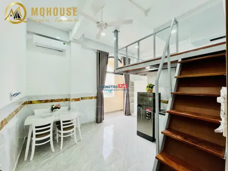 Căn hộ có gác xinh, ban công rộng thoáng – full nội thất hiện đại – Cộng Hòa, phường 13, Tân Bình