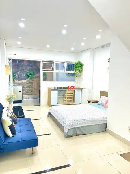 CĂN HỘ 1PN VÕ TRƯỜNG TOẢN, TÁCH BẾP, SÂN VƯỜN. GẦN CHỢ BÀ CHIỂU, ĐƯỜNG BẠCH ĐẰNG, ĐINH BỘ LĨNH, XVNT