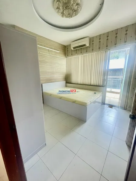 CHO THUÊ PHÒNG STUDIO BAN CÔNG RỘNG .DT 30M2. TRẦN HƯNG ĐẠO QUẬN1. GIÁ 5TR