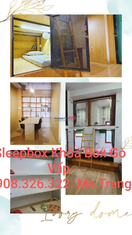 Sleepbox cao cấp có cửa full nội thất