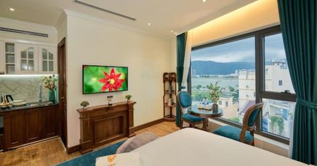 Cho thuê tòa căn hộ 11 tầng 2 mặt tiền Hải Châu 29 phòng, hồ bơi, gần Cầu Sông Hàn