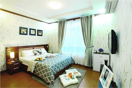 Cho thuê Hoàng Anh Thanh Bình 3PN-2WC,DT từ 114m2,giá 15 triệu/th