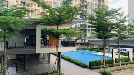 Cho thuê căn 51m2 Ehome Southgate. Sẵn rèm, máy lạnh, nước nóng. Giá 3,7 triệu