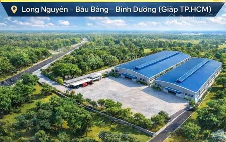 Bán nhà xưởng mới xây được 1 năm, đang có hợp đồng thuê 420tr 1/tháng xưởng năm mặt tiền đt lớn