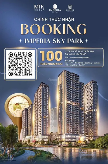 Chính thức nhận booking imperia sky park tâm điểm kết nối phía tây hà nội