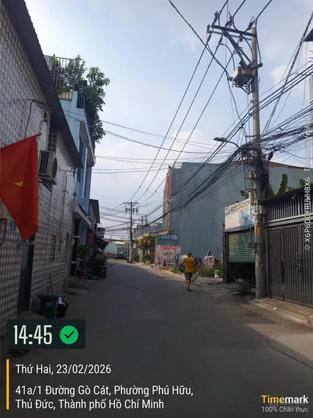 Bán đất mặt tiền kinh doanh đường gò cát phú hữu q9