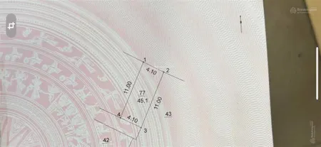 Lô đất ngay sát mặt đường bà triệu hà trì đa sỹ. sát ngay kđt xala. 45m2 mt 4,1m 7,7tỷ, 0982 079 ***