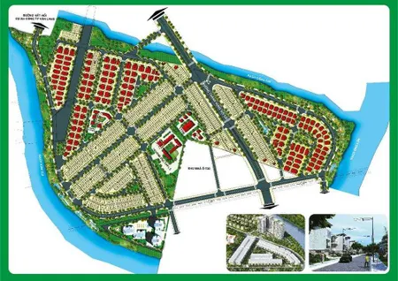 Bán shophouse mặt tiền đường phạm hùng tại đại phúc green villas, 15 tỷ vnd