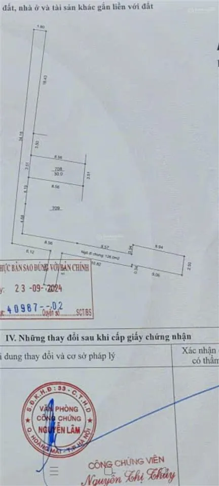 Bán đất phố thanh lân vĩnh hưng hoàng mai sổ riêng 30m mặt tiền = hậu 3,51m giá 5,5 tỷ