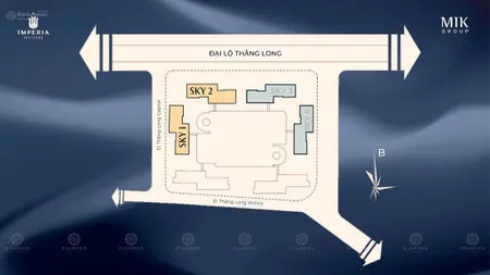 Quỹ căn studio 1pn2pn3pn tòa sky1 và sky2 không chênh kí trực tiếp chủ đầu tư mik group