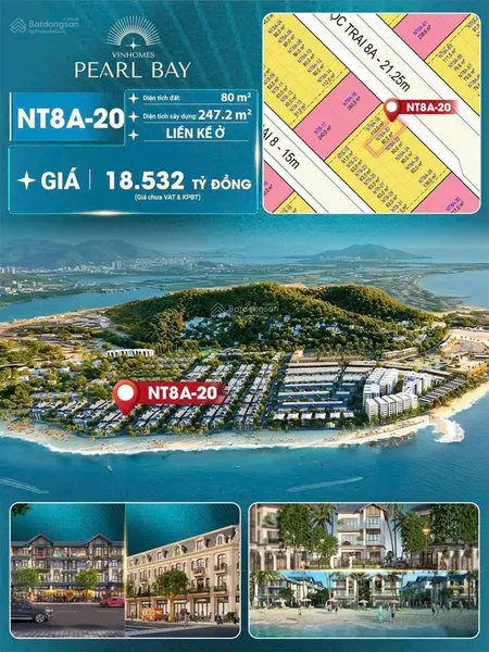 Vinhomes pearl bay nha trang , căn đơn lập khu ngọc trai , sổ hồng lâu dài