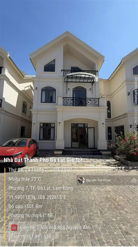 Bán villa khu nghỉ dưỡng royal măng lin phường 7 thành phố đà lạt ( giá tốt nhất trong khu vực)