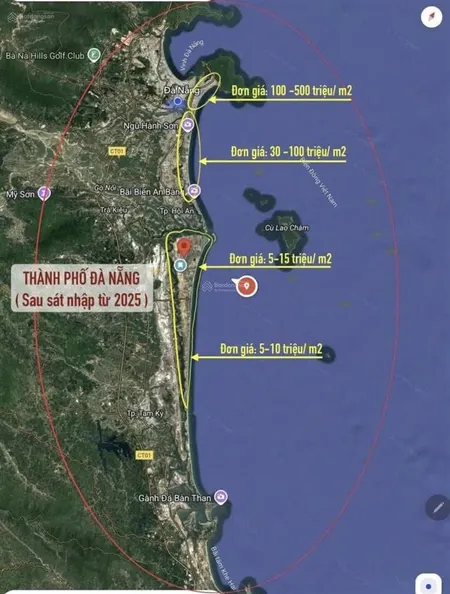 Lô đất 2 mặt tiền, cách biến chỉ 200m cách đường thanh niên chỉ 20m, đường bê tông ra tới biển