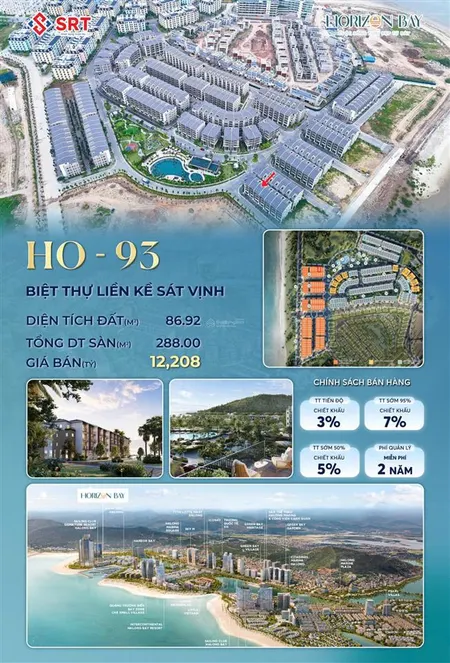 Nhà phố thương mại mặt biển bãi cháy đầu tư sinh lời