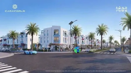 Cặp biệt thự sông town liền kề caraworld cam ranh phân khu hy lạp 5 sông lười chung mặt đại lộ 30m