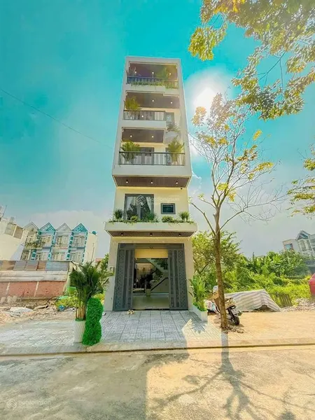 Bán nhà 4 lầu khu đồng bộ cao cấp thới an 16,q12. giá 6,89 tỷ