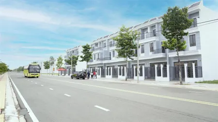 Bán shophouse 1 trệt 2 lầu chỉ từ 2,9 tỷ đối diện kcn đồng xoài 3