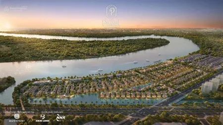 Chủ đầu tư mở bán biệt thự cao cấp tại khu đô thị waterpoint 3 mặt giáp sông vàm cỏ đông