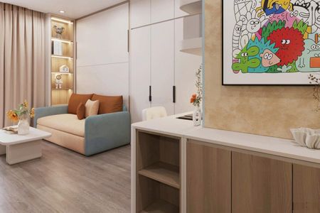 Chính chủ cho thuê căn studio 28m2 - 9,5 tr/th full đồ - Sunshine Green Iconic - Em Long 0869971111